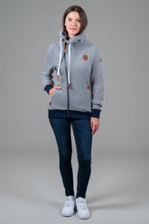 Coco Navy Microstripe Sweatshirt